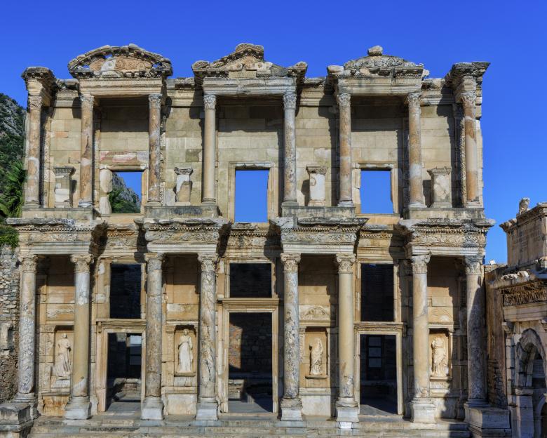 Free stock image of Library of Celsus created by Geoffrey Whiteway
