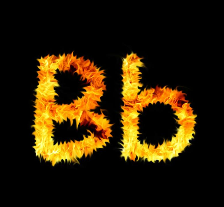 Free stock image of Fire letter created by Valeev