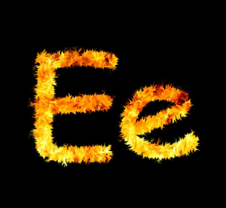 Free stock image of Fire letter created by Valeev