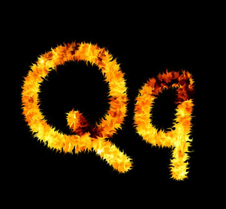 Free stock image of Fire letter created by Valeev