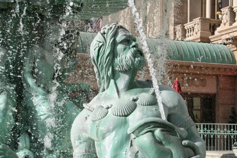 Free stock image of Water Statue created by Tim Fitch