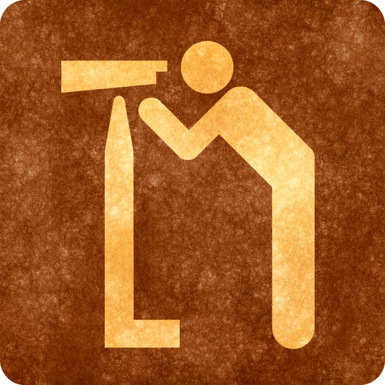 Free stock image of Sepia Grunge Sign - Viewing Area created by Nicolas Raymond