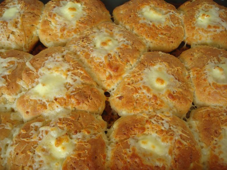 Free stock image of Home baked bread with cheese created by Boris Kyurkchiev