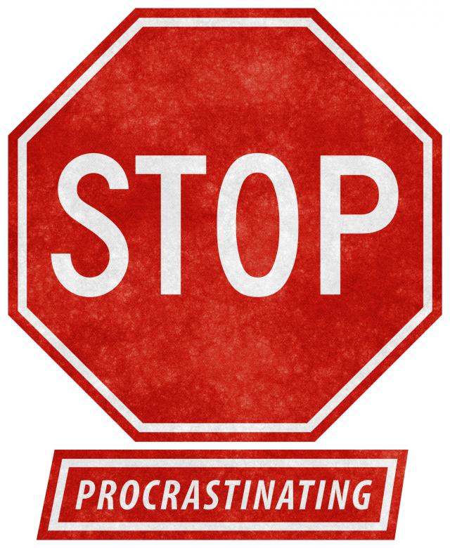 Free stock image of Grunge Road Sign - Stop Procrastinating created by Nicolas Raymond