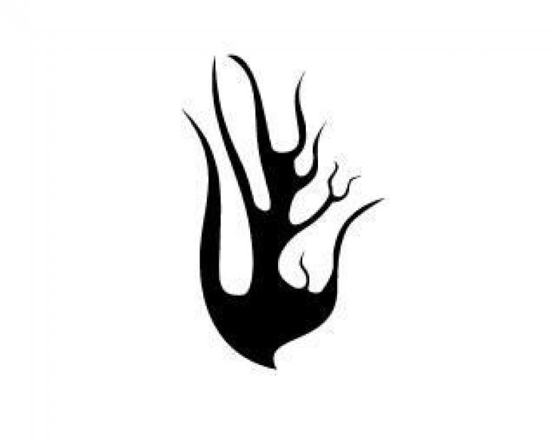 Free stock image of Flame tribal created by guppylover