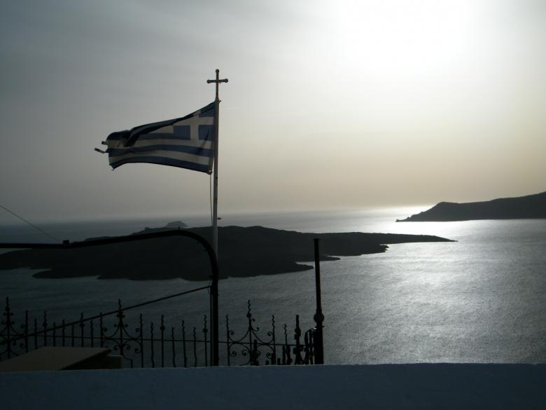 Free stock image of Greek Flag created by Sierra Metzel