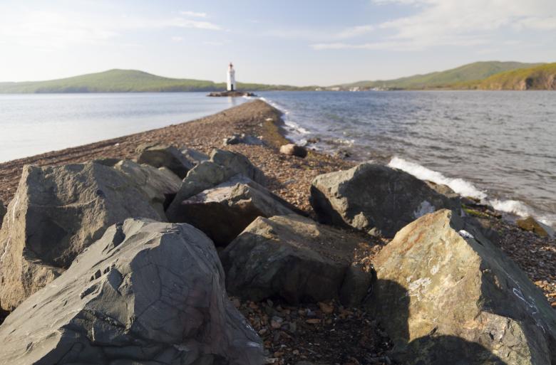 Free stock image of Rocky Shore created by Andrei Seleznev