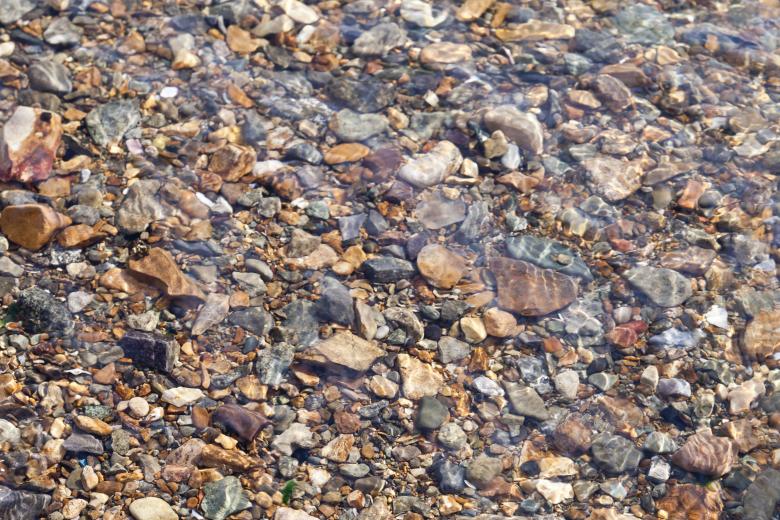 Free stock image of Gravel under water created by Andrei Seleznev