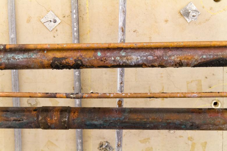 Free stock image of Copper piping created by Geoffrey Whiteway