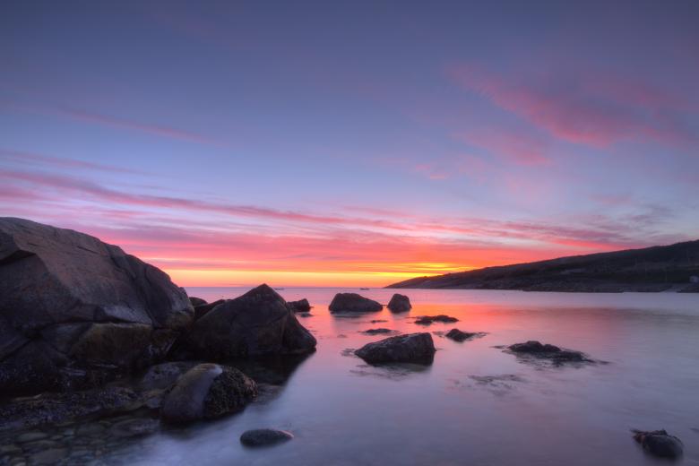 Free stock image of Ocean Sunrise created by Geoffrey Whiteway