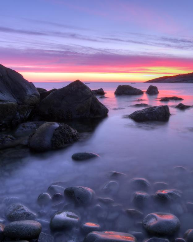 Free stock image of Ocean Sunrise created by Geoffrey Whiteway