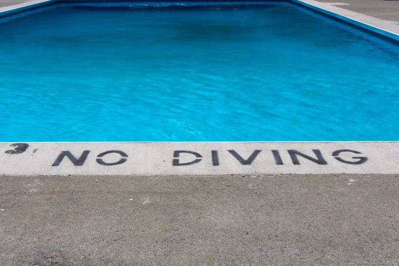 Free stock image of No Diving created by Geoffrey Whiteway