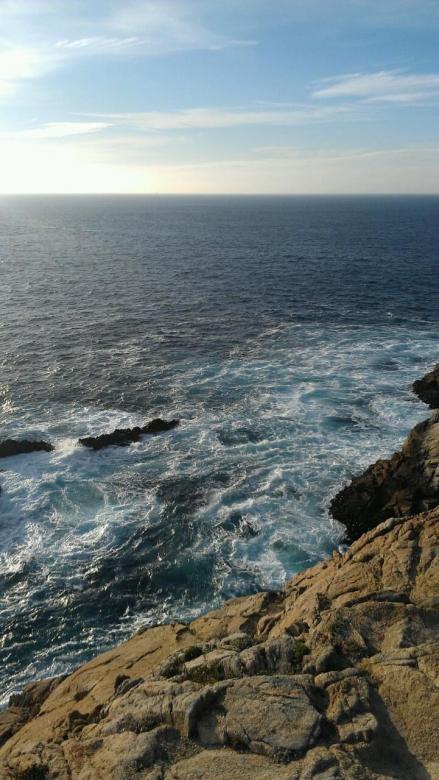 Free stock image of Waves against the shore created by stephanie angulo