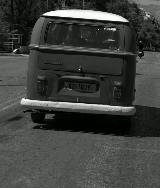 Free stock image of Black and white car created by dimitris tsirigotis