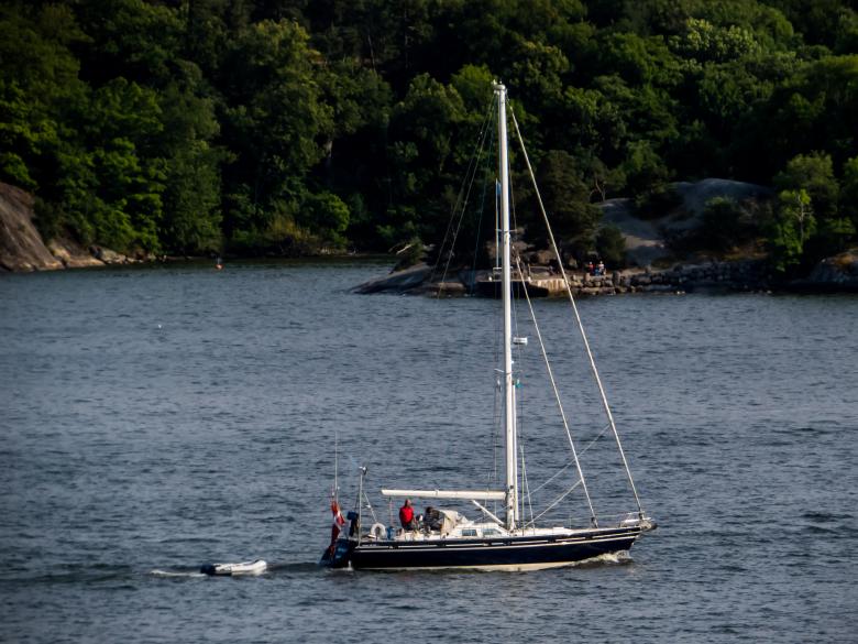 Free stock image of yacht  created by Janis Urtans