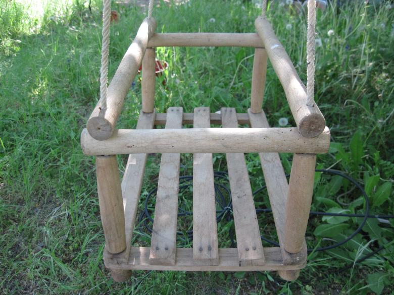 Free stock image of Wooden swing created by Boris Kyurkchiev