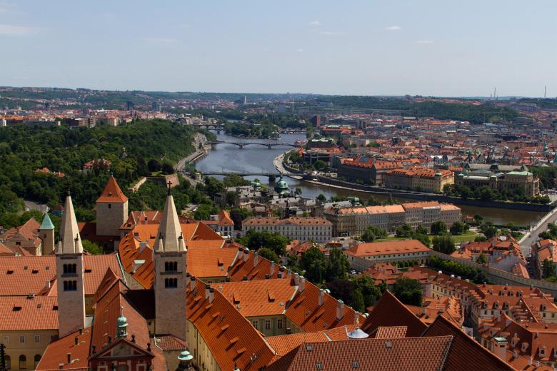Free stock image of Prague City View created by Geoffrey Whiteway