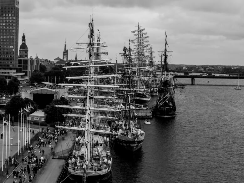 Free stock image of Sailing ships masts created by Janis Urtans