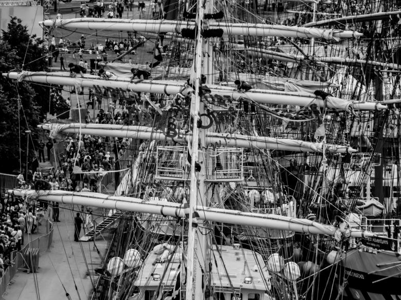 Free stock image of Sailing ships masts created by Janis Urtans