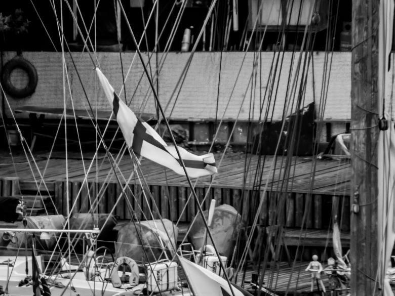 Free stock image of Ship's flag created by Janis Urtans