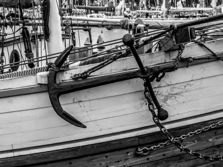 Free stock image of Admiralty type anchor created by Janis Urtans