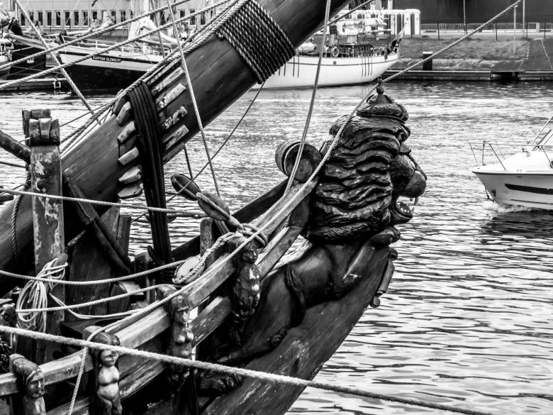 Free stock image of Ship's front decoration created by Janis Urtans