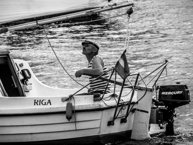 Free stock image of Small boat captain  created by Janis Urtans
