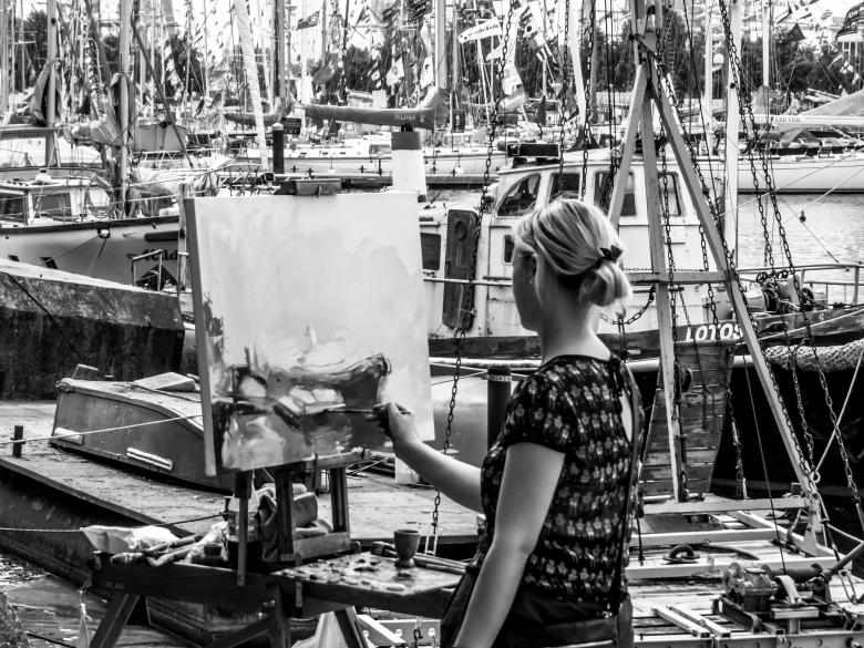 Free stock image of Painter created by Janis Urtans