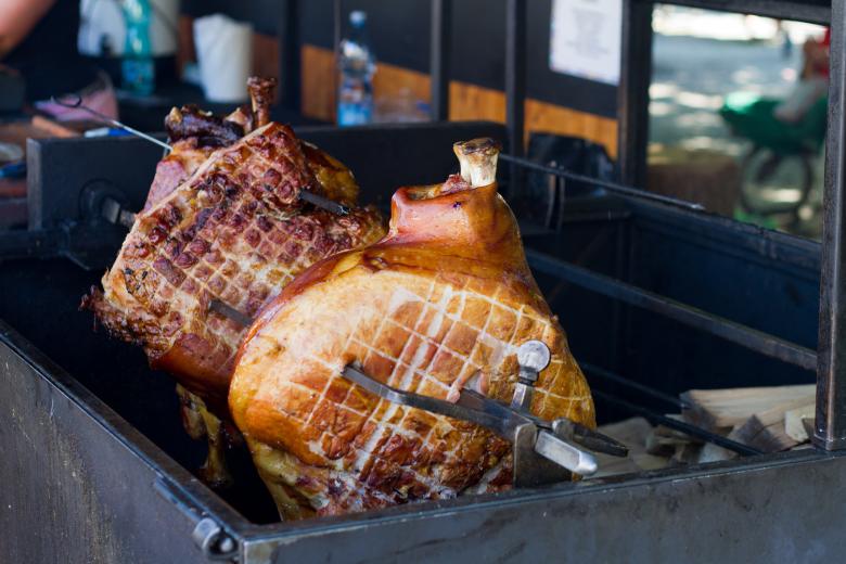 Free stock image of Pork roasting created by Geoffrey Whiteway