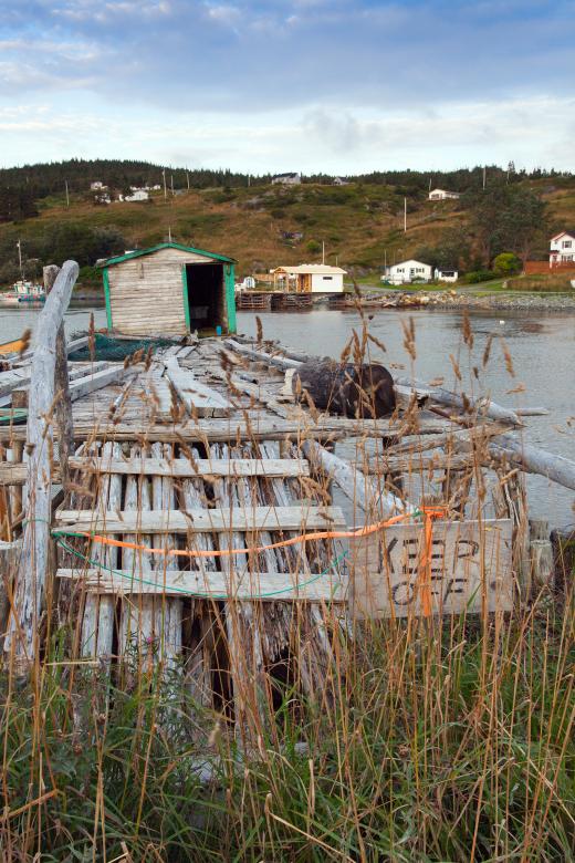 Free stock image of Old fishing stage created by Geoffrey Whiteway