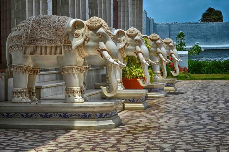 Free stock image of Elephant statute created by DEEPU DAS