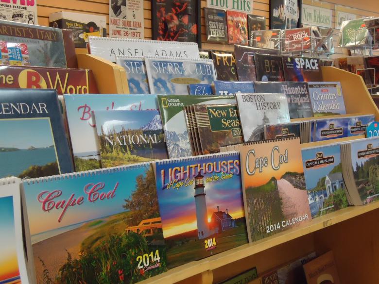 Free stock image of Calendars display rack created by Katharine Sparrow