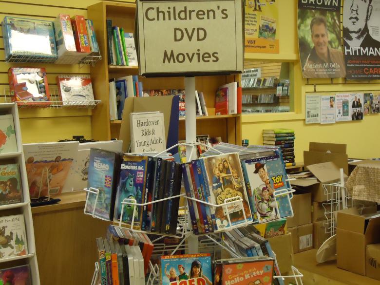 Free stock image of Children's dvds created by Katharine Sparrow