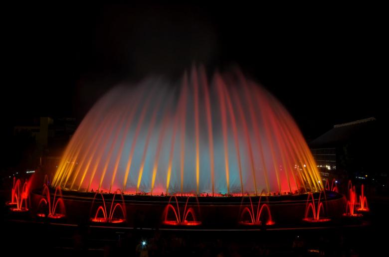 Free stock image of Magic fountain in Barcelona created by Octavian