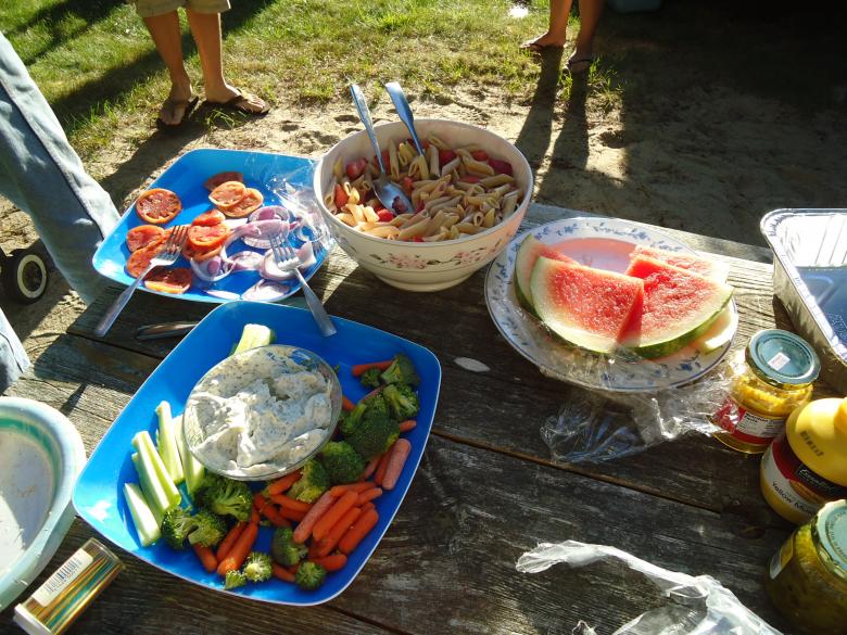 Free stock image of Picnic Table created by Katharine Sparrow
