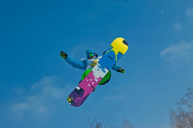 Free stock image of Snowboarder created by skydie