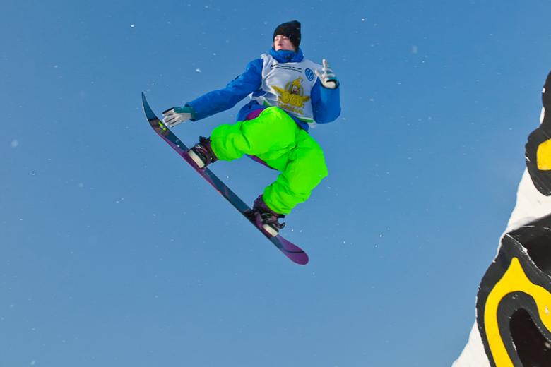 Free stock image of Snowboarder created by skydie