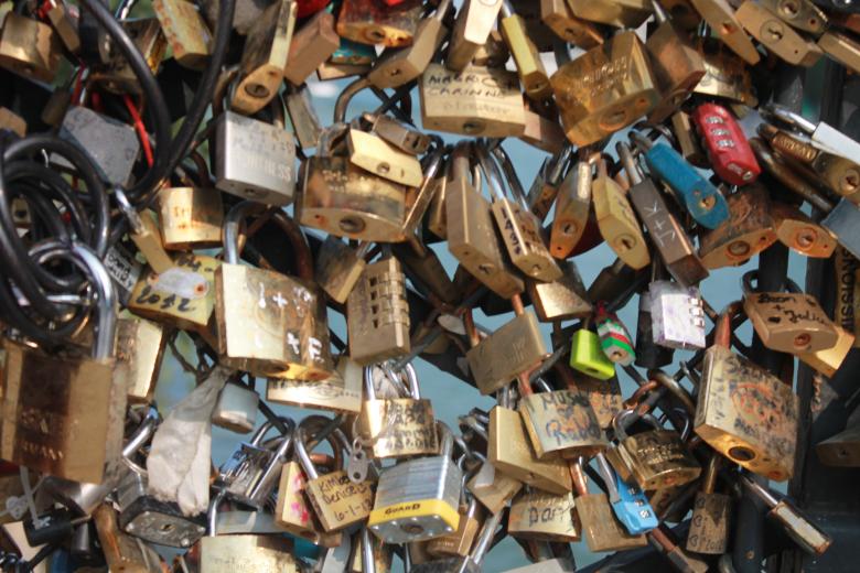Free stock image of Love Padlocks, Paris created by rakesh sahni