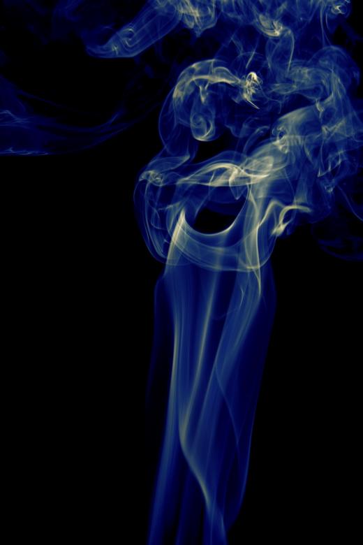 Free stock image of Blue smoke on black created by 2happy