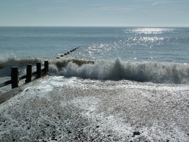 Free stock image of White Waves created by Miss Evita