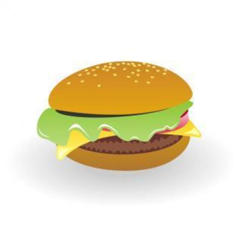 Free stock image of Cheeseburger vector created by Ilya N Sedykh