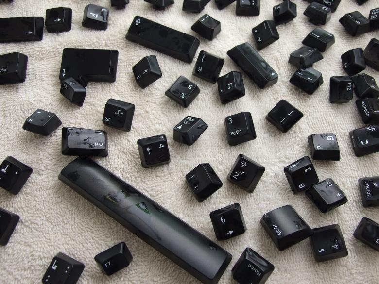 Free stock image of Keyboard keys created by Matan Reichman