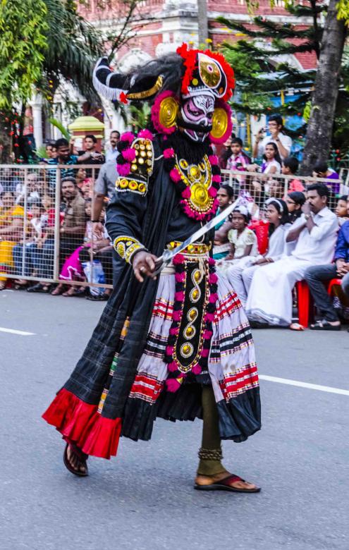 Free stock image of hell man costume  created by DEEPU DAS