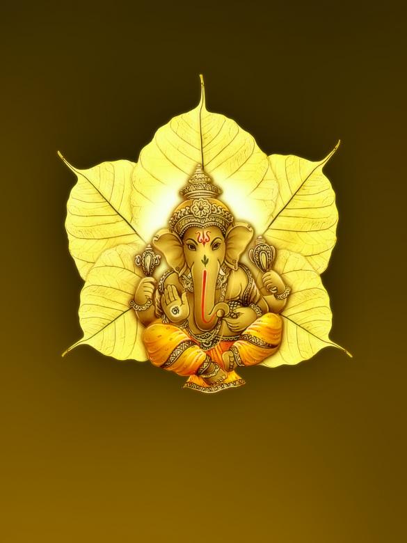 Free stock image of God Ganesh created by DEEPU DAS