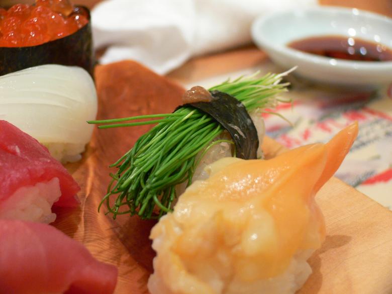 Free stock image of assorted sushi closeup created by Jeremy Low