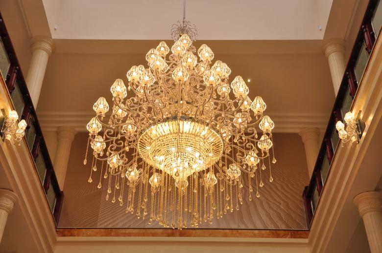 Free stock image of Chandelier Lighting created by DEEPU DAS