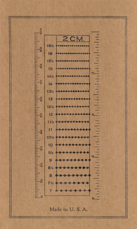 Free stock image of Vintage Cardboard Ruler created by Nicolas Raymond