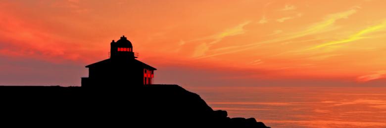 Free stock image of Lighthouse sunrise created by Geoffrey Whiteway