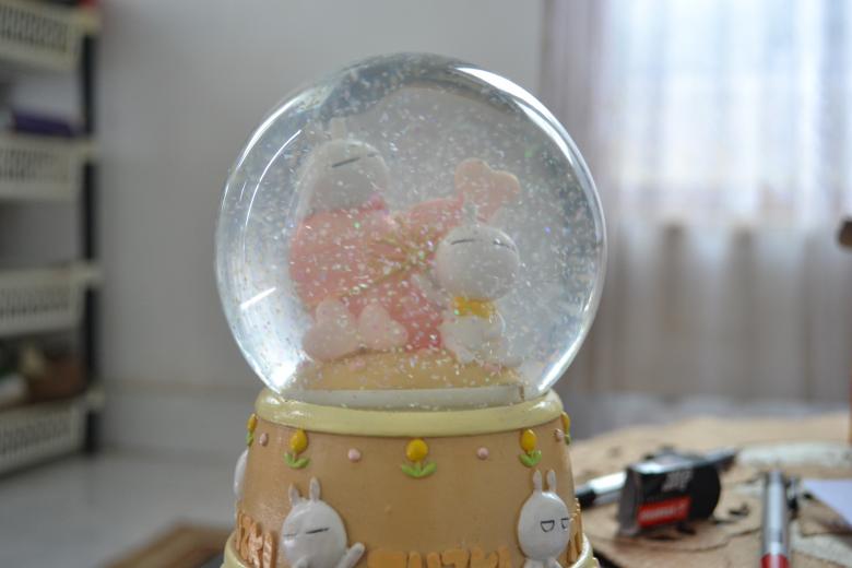 Free stock image of A Snow Globe created by Ryan Jhoe