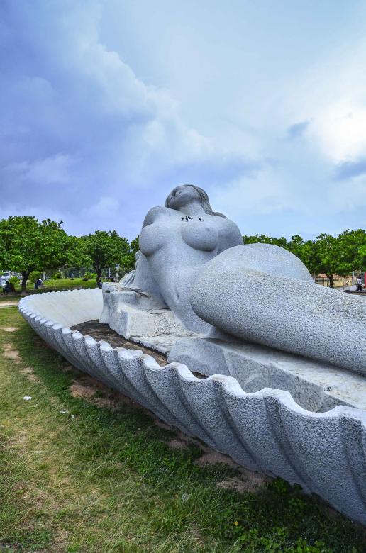 Free stock image of Mermaid statue  created by DEEPU DAS